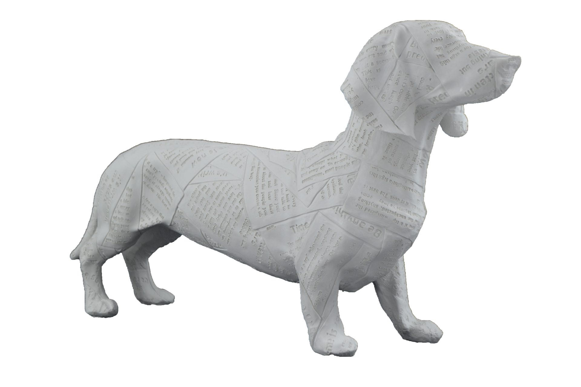 HYK199 - GAZETE DESENLİ KÖPEK