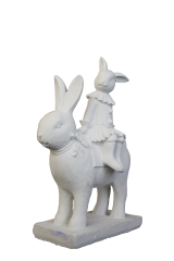 HYK798 - TAVŞAN ÜZERİNDE OTURAN TAVŞAN