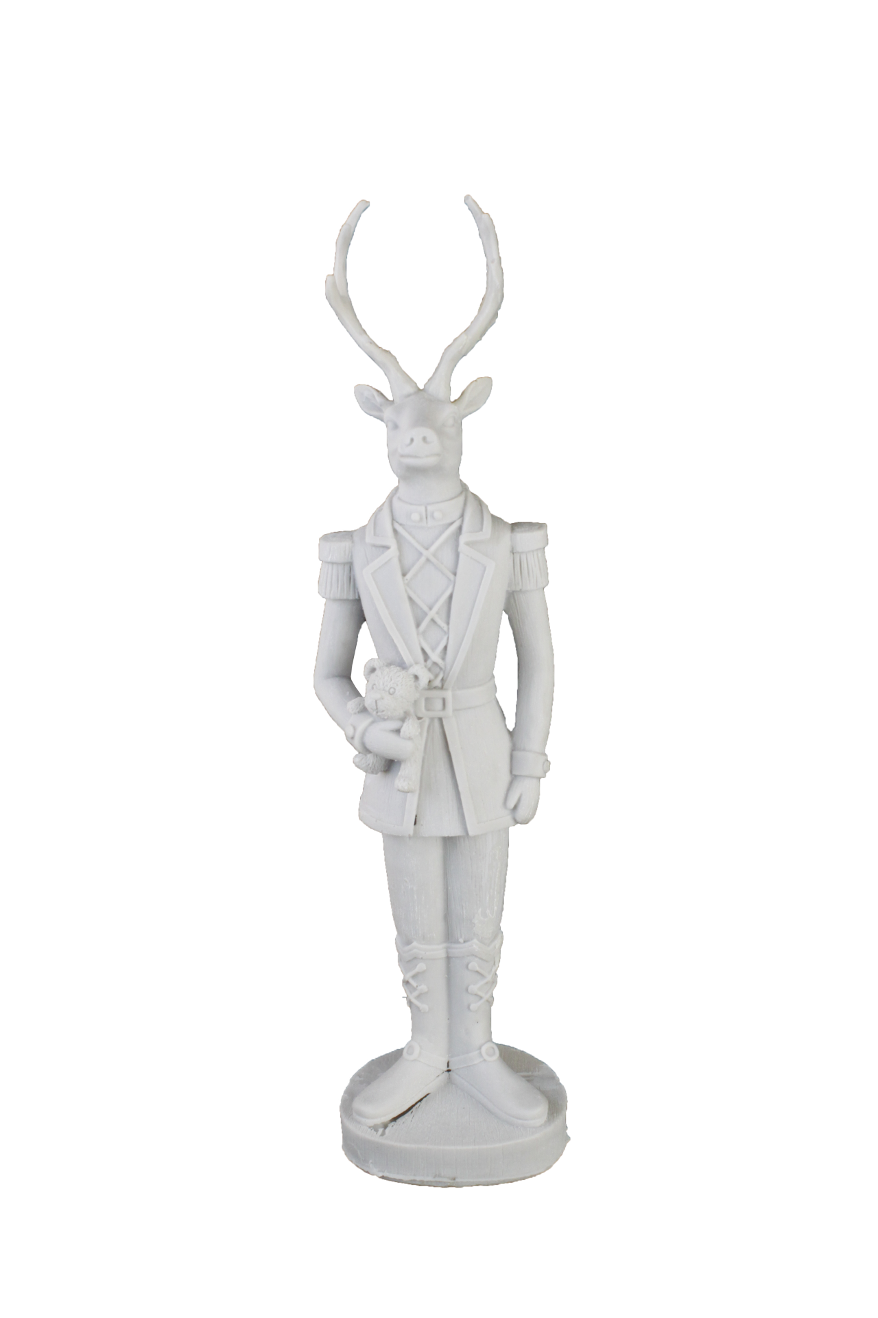 HYK826 - PELUŞ AYI TUTAN KÜÇÜK GEYİK