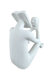 HYK1043 - KİTAP KAFALI SOYUT ADAM