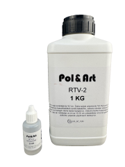 YS12 - 1KG RTV 2710 KALIP SİLİKONU 1. SINIF DOLGUSUZ (BEYAZ)
