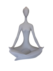 HYK1244 - BÜYÜK YOGACI KADIN ELLERİ DİZİNDE